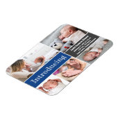 トレンディーブルーフォト紹介男の赤ちゃん  マグネット (左側)