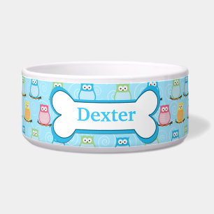 トレンディーブルーフールカスタマイズズペットドッグフード丼 ボウル