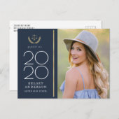 トレンディーブルーロースクール卒業発表 ポストカード (正面/裏面)