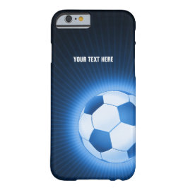 トレンディーブルー白熱［赤熱］光を放つサッカー |スポーツ最高のギフト Case-Mate iPhone 14 PLUSケース