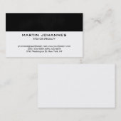 トレンディープレーンシンプル車の名刺 名刺 (正面/裏面)