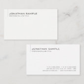 トレンディープロフェッショナルテンプレートミニマリストモダン 名刺 (正面/裏面)