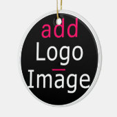 トレンディープロフェッショナルビジネスのカスタマイズ セラミックオーナメント (左)