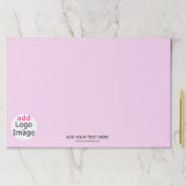 トレンディープロフェッショナルビジネス淡い色のピンクカスタム ペーパーパッド (インサイチュ)