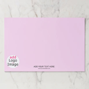 トレンディープロフェッショナルビジネス淡い色のピンクカスタム ペーパーパッド