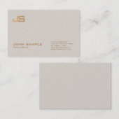 トレンディープロフェッショナルプレミアムパール仕上げモノグラム 名刺 (正面/裏面)