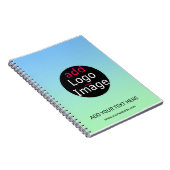 トレンディープロフェッショナル事業カスタム勾配 ノートブック (右側)