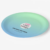 トレンディープロフェッショナル事業カスタム勾配 ペーパープレート (アングル)