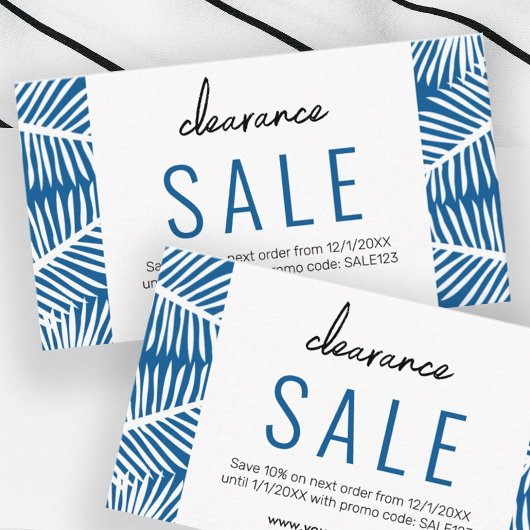 トレンディープロフェッショナル販売促進カード エンクロージャーカード