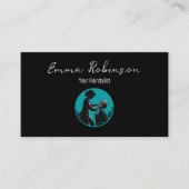 トレンディーヘアスタイリストのヘアスタイリングアポイントメントカード 予約カード (正面)