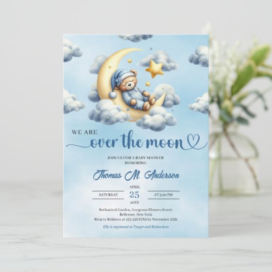 トレンディーベビーは金ゴールドの月の上で眠っている 招待状 (スタンド正面)