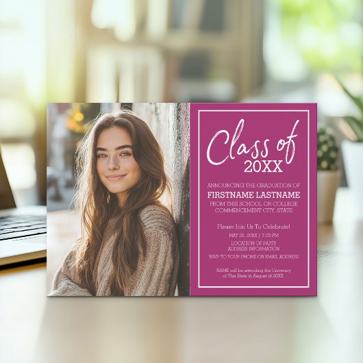 トレンディーベリーポルカ卒業パーティー発表 招待状