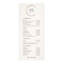 トレンディーベージュシークイン美しい価格表サービスメニュー