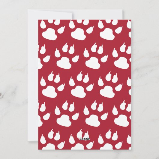 トレンディーペットのクリスマスフォト シーズンカード (裏面)