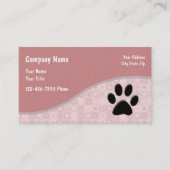 トレンディーペットのテーマ 名刺 (正面)