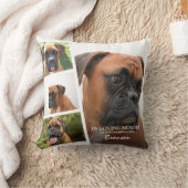 トレンディーペットの写真コラージュ愛の記憶 クッション (ブランケット)