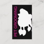 トレンディーペットグルーミングサービス 名刺 (正面)