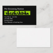 トレンディーペットグルーミング名刺 予約カード (正面/裏面)