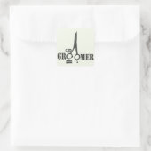 トレンディーペットスタイリスト動物サロングルーミング スクエアシール (バッグ)