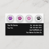 トレンディーペットテーマ 名刺 (正面)