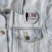 トレンディーホットシルエットクーガーのトレーニング 缶バッジ (インサイチュ)