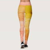 トレンディーホットレギンスはっきりした – パターン、ストレッチファブ レギンス (裏面)