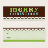 トレンディーホリデーギフトラベル:：キャンディフロス3 (正面&裏面)