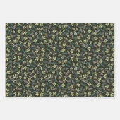 トレンディーホリークリスマス ラッピングペーパーシート (正面)