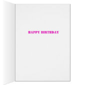 トレンディーホログラフィックトンフライ応答カード – 青 (内側 (右))