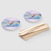 トレンディーホログラフィックホットエアバルーンセットのファン ハンドファン (組立なし)