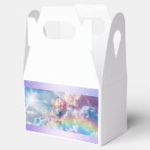 トレンディーホログラフィックホットエアバルーン紙特典ボックス フェイバーボックス (オープン)