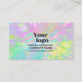 トレンディーホログラムエステティシャンインスタ後を追グラムUs 名刺 (正面)