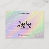 トレンディーホログラムラッシュクライアン気にト命令後 名刺 (正面)