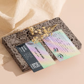 トレンディーホログラムLash Clientレコードマップ 名刺