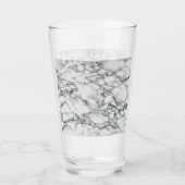 トレンディーホワイトマーブルストーン タンブラーグラス (裏面)