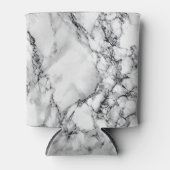 トレンディーホワイトマーブルストーン 缶クーラー (正面)