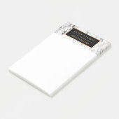 トレンディーホワイトマーブルテクスチャスタイリッシュ金ゴールドフレーム ポストイット (アングル)