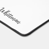 トレンディーボスレディモダンタイポグラフィピンクデスク デスクマット (コーナー)