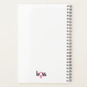 トレンディーボスレディーホームオフィスデコールモダン ノートブック (裏面)