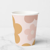 トレンディーボホデイジー 紙コップ (裏面)