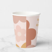 トレンディーボホデイジー 紙コップ (右)