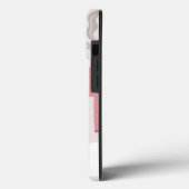 トレンディーボホピンクリオンモダンタフケース Case-Mate iPhoneケース (裏面 / 左)