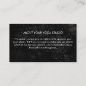 トレンディーボホマンダラシックセナラ白黒 名刺 (裏面)