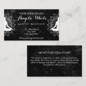 トレンディーボホマンダラシックセナラ白黒 名刺 (正面/裏面)