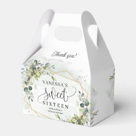 トレンディーボホユーカリ緑の金ゴールド16歳 フェイバーボックス