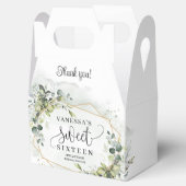 トレンディーボホユーカリ緑の金ゴールド16歳 フェイバーボックス (オープン)