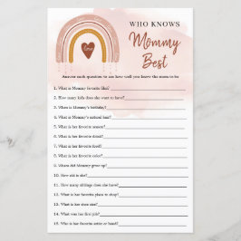 トレンディーボホレインボー知り合いママ最高のゲーム