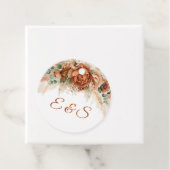 トレンディーボホ熱帯テラコッタフローライニシャル フェイバータグ (インサイチュ)