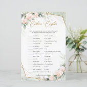 トレンディーボホ赤面と緑の漫画カップル (スタンド正面)