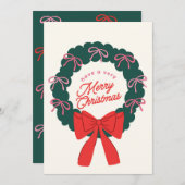 トレンディーボーガーリークリスマスカード シーズンカード (正面/裏面)